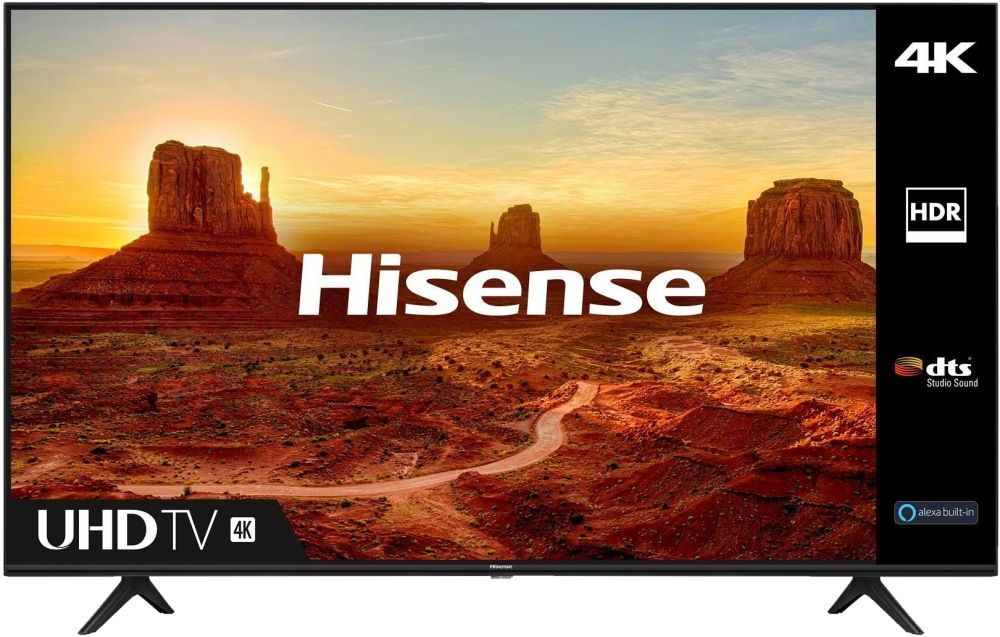 Телевизор Hisense H43A7100F Black