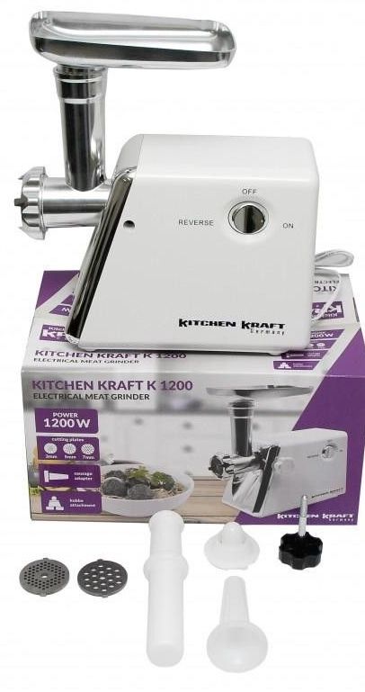 Maşina de tocat carne Kitchen Kraft K1200 Profy Set