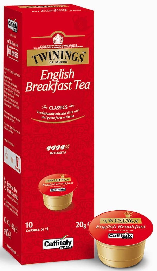 Capsule pentru aparatele de cafea Caffitaly System English Breakfast Tea
