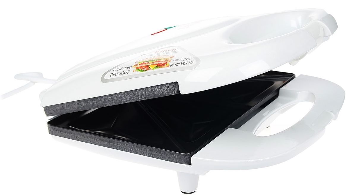 Aparat pentru preparat sandwich Saturn ST-EC1082 White