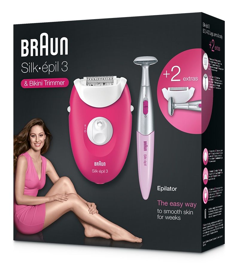 Epilator Braun Silk-épil 3 3420 Legs&Body