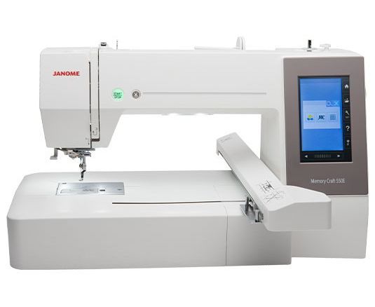 Mașină de brodat Janome Memory Craft 550E