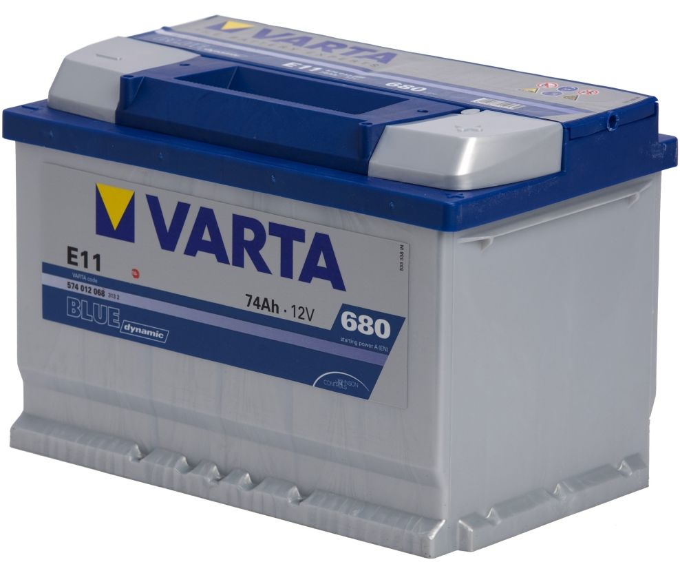 Baterie auto Varta Blue Dynamic E11 (574 012 068) - Acumulatoare auto  Chisinau, MD.