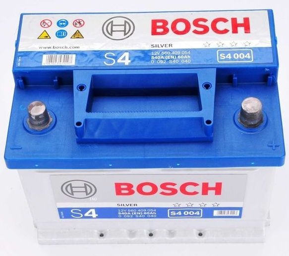 Baterie auto Bosch Silver S4 004 (0 092 S40 040) - Acumulatoare auto  Chisinau, MD.