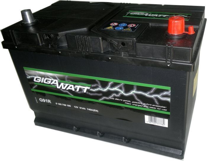Аккумулятор GigaWatt 91Ah (591 400 074)