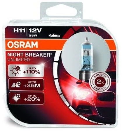Lampa auto Osram H11 12V 55W (64211 NBU)