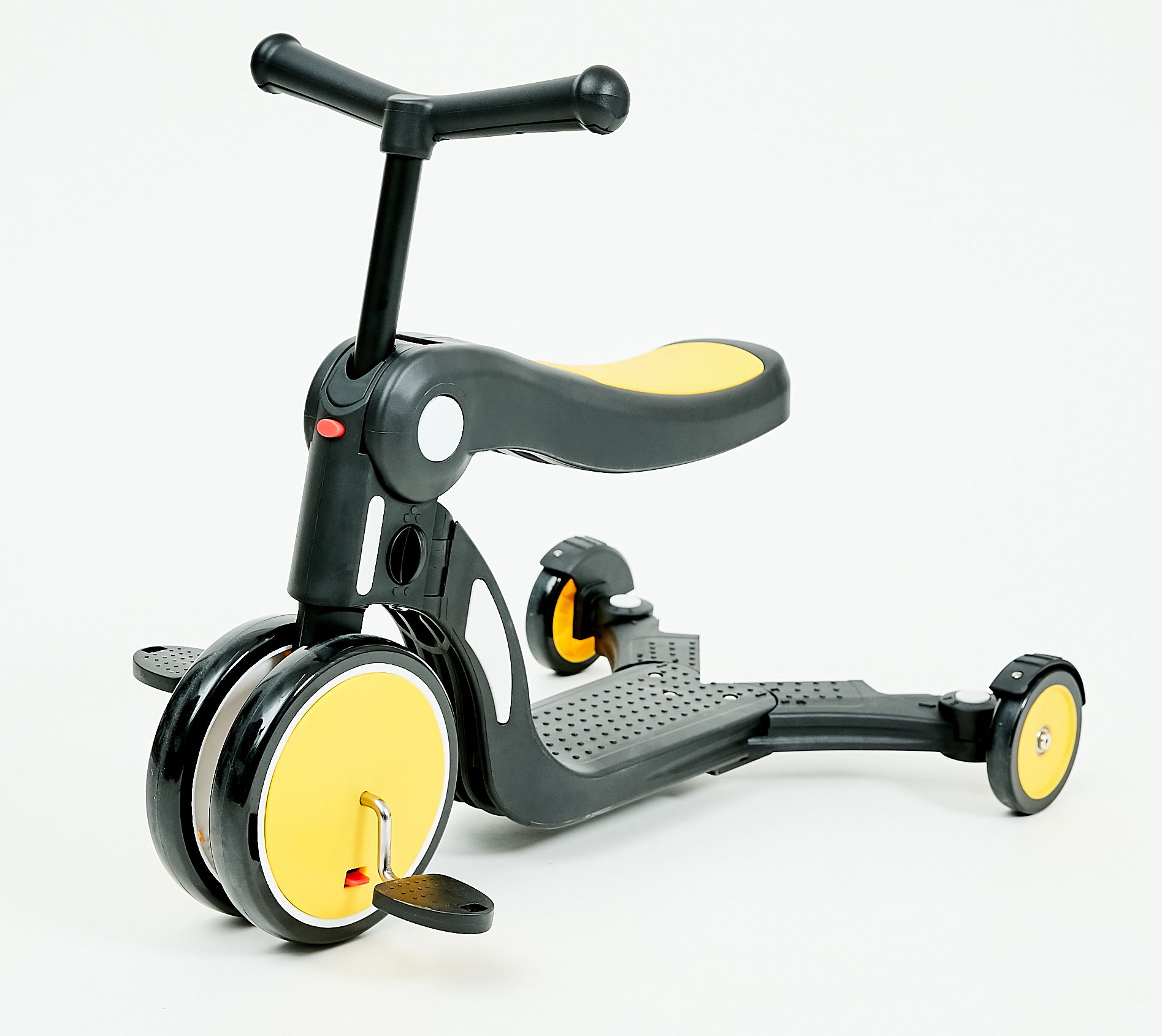 Trotinetă Chipolino 4in1 Yellow (DSAR02003YE)