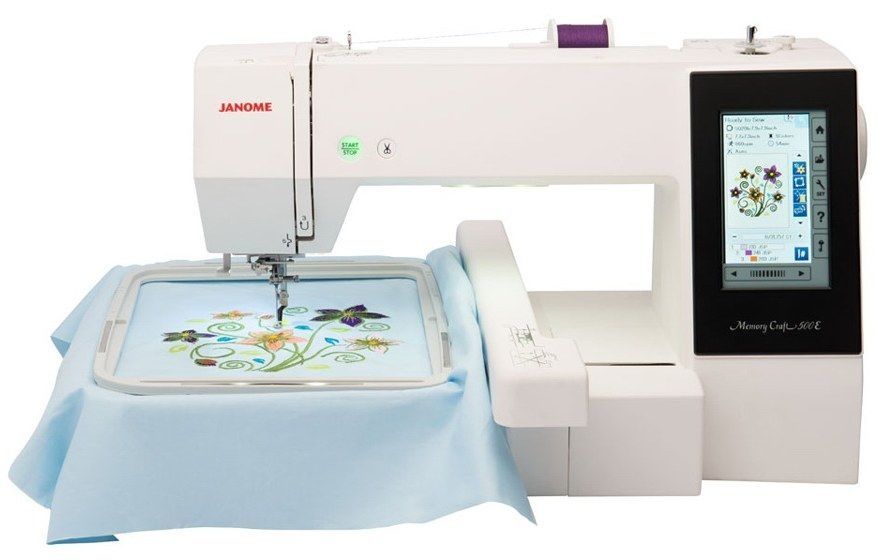 Mașină de brodat Janome Memory Craft 500E