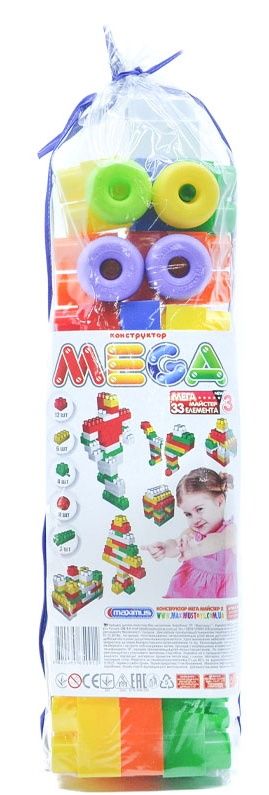Конструктор Maximus Мега Майстер3 33pcs (5091)