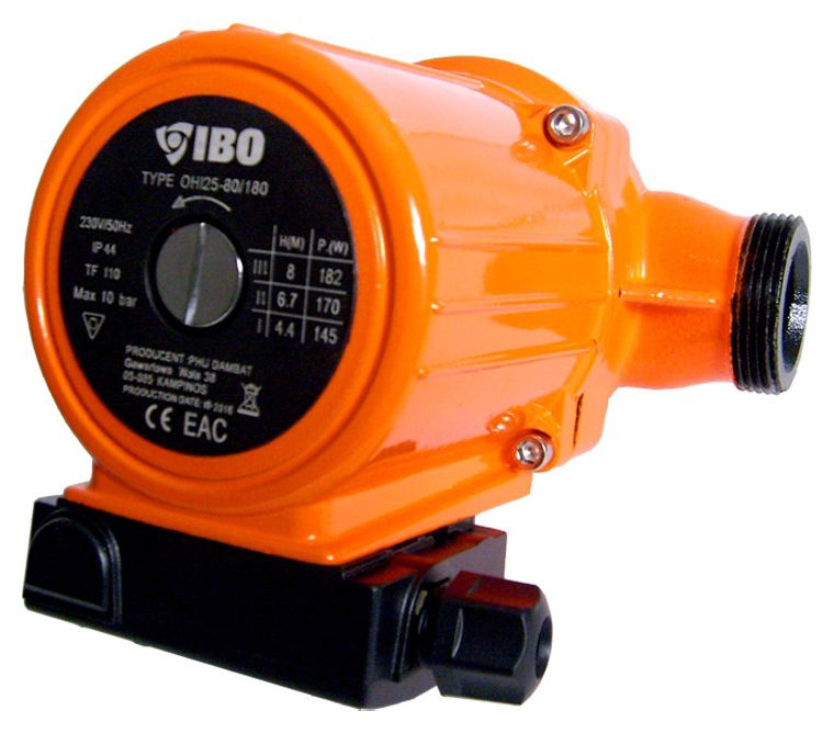 Pompă pentru sistemele de încălzire IBO PUMPS OHI 25-80/180