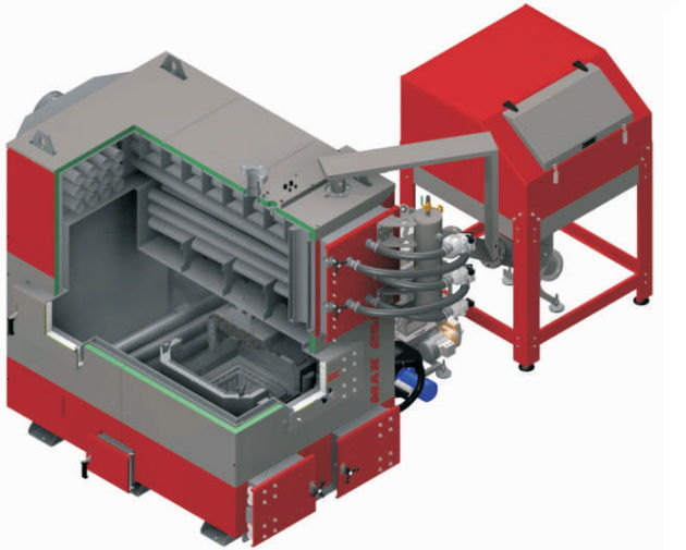 Твердотопливный котел Defro Ekopell Max 100 kW (no water grate)