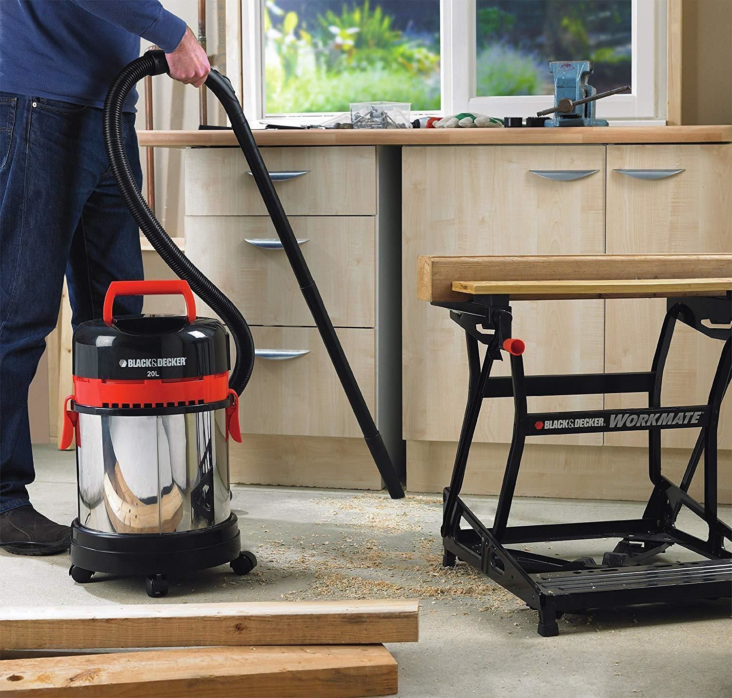 Промышленный пылесос Black&Decker WBV1405P-QS