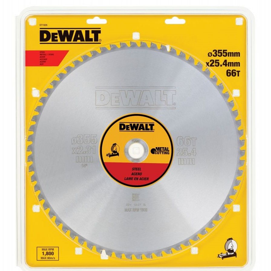 Disc de tăiere Dewalt DT1926 66T