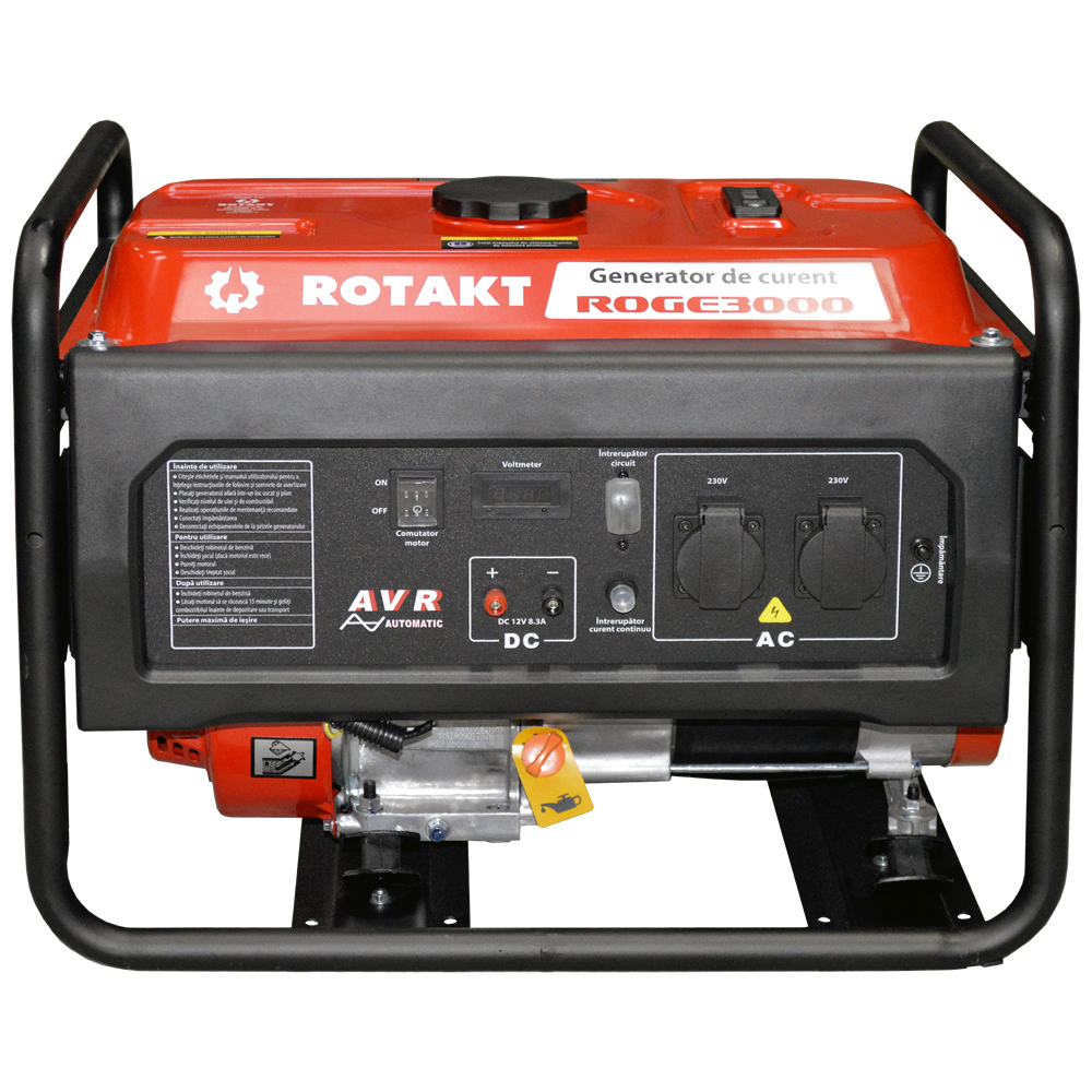 Бензиновый генератор Rotakt ROGE3000