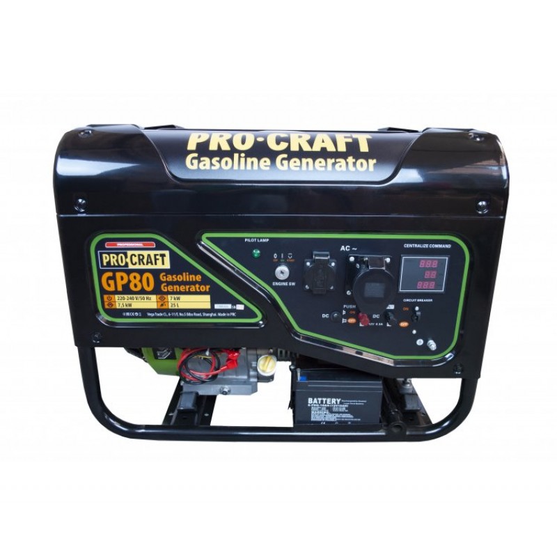 Generator pe benzina Procraft GP80