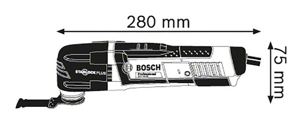 Unealta multifunctionala Bosch GOP 30-28 (0601237001)