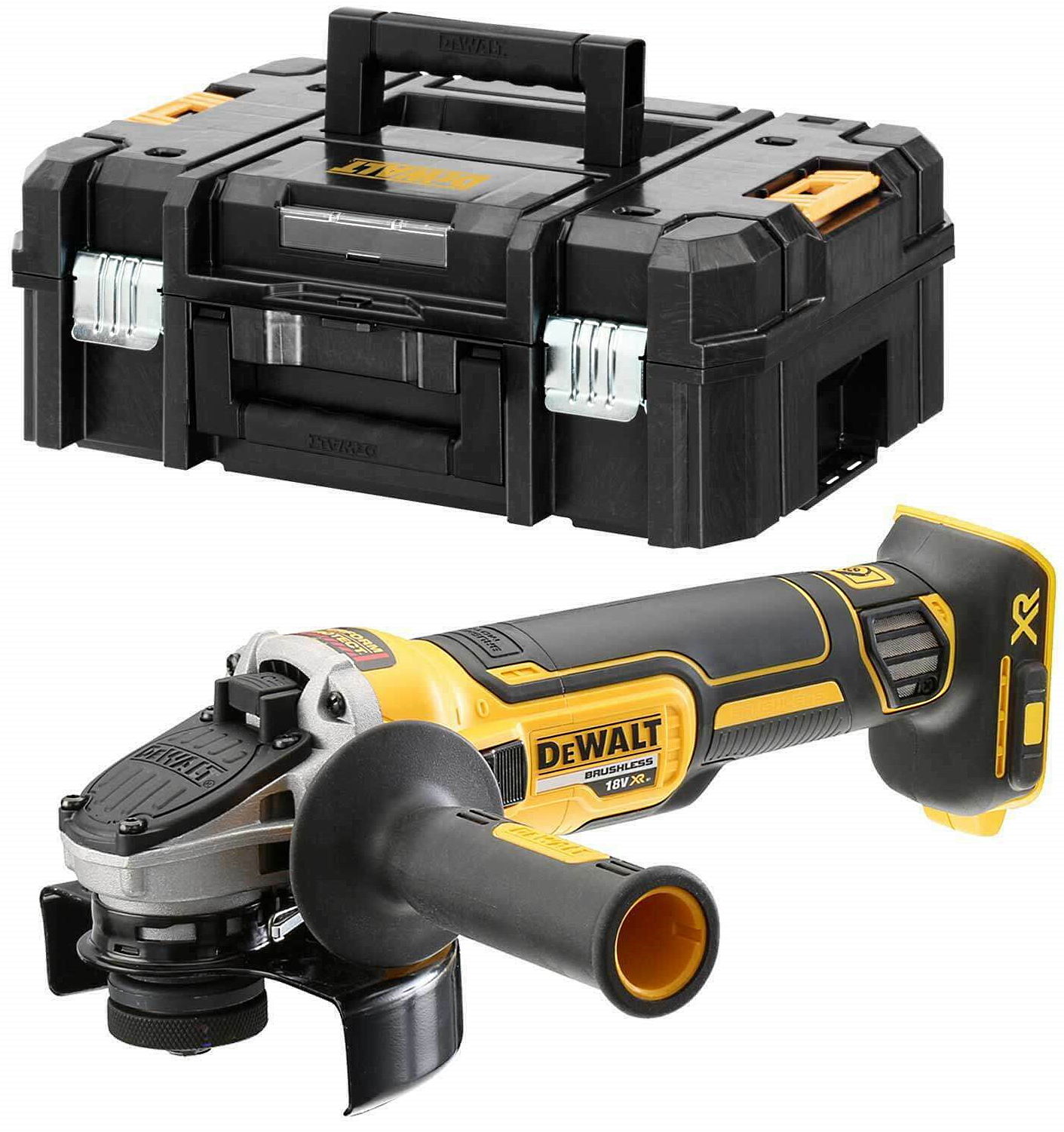 Углошлифовальная машина DeWalt DCG405NT