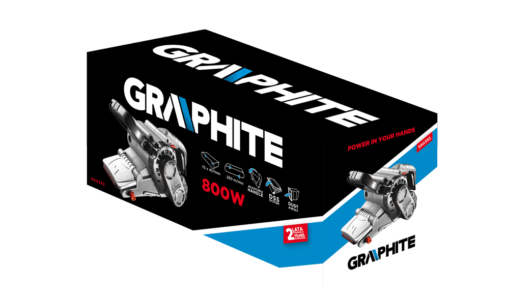 Șlefuitor cu banda Graphite 59G392