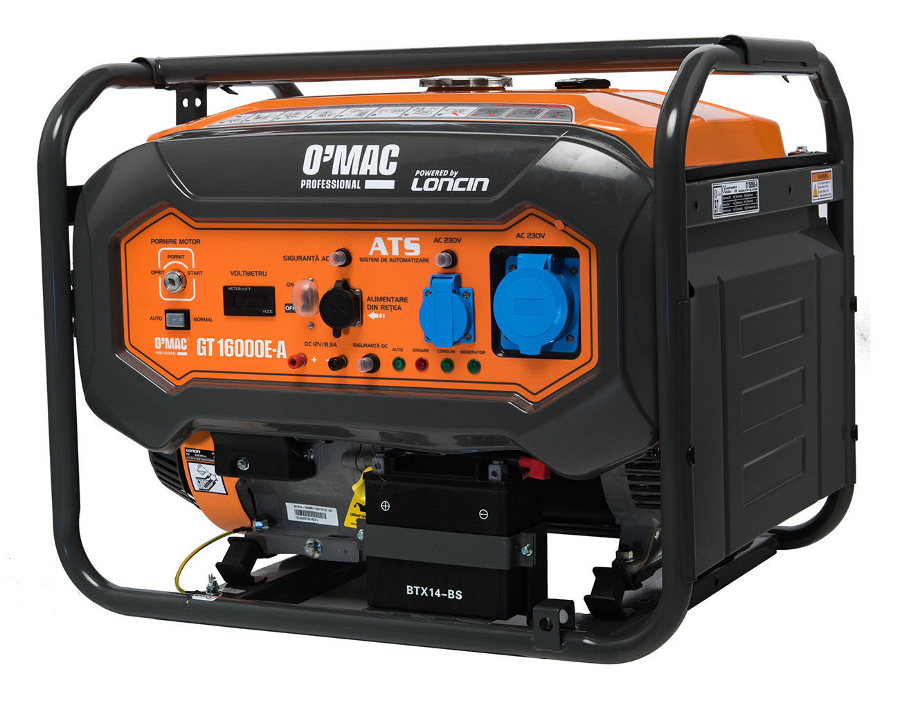 Generator OMAC GT 16000E-A 10kW/220V