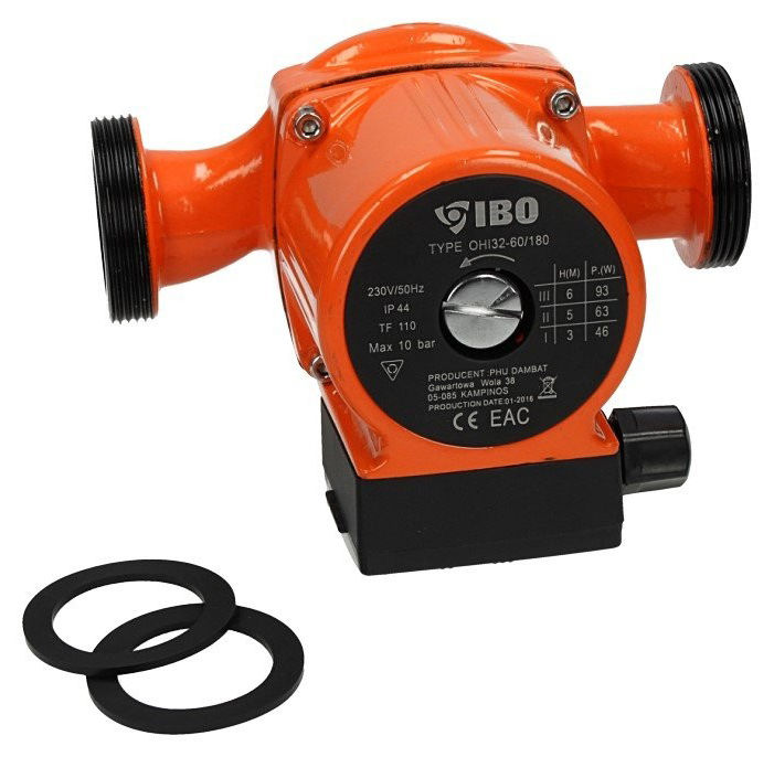 Насос для систем отопления IBO PUMPS OHI 32-60/180