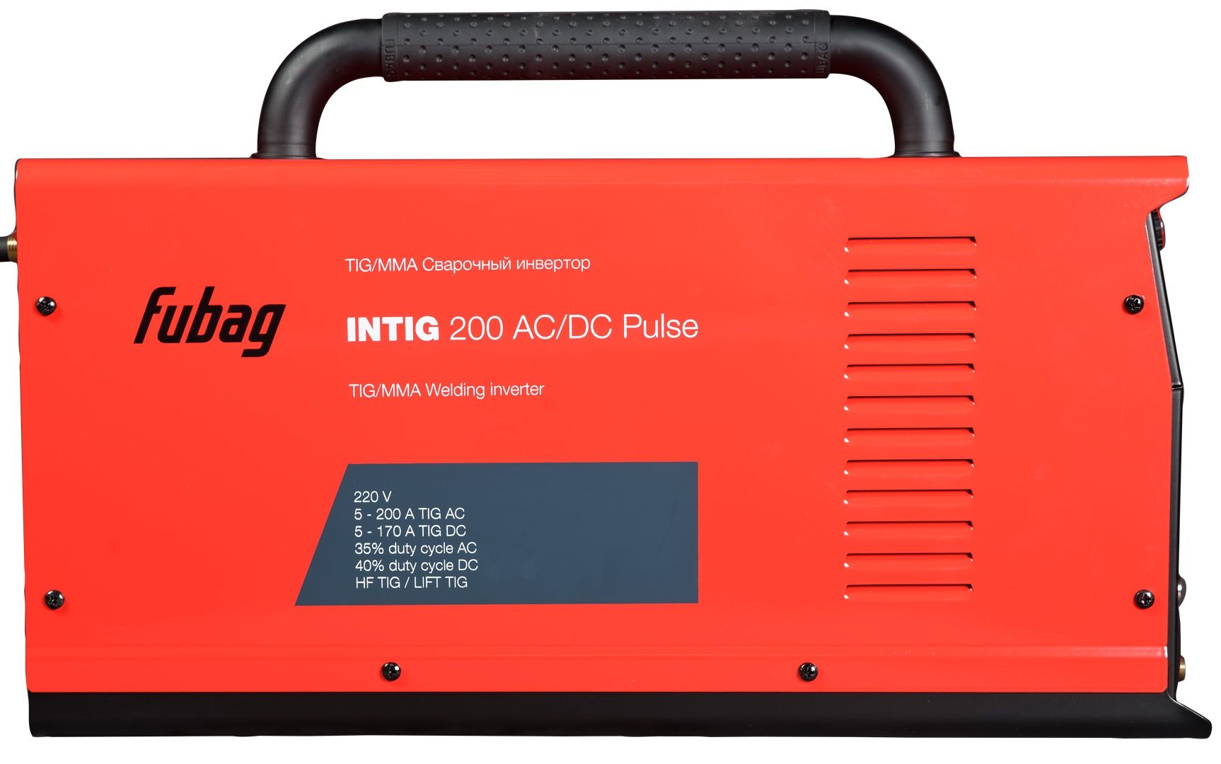 Aparat de sudură Fubag Intig 200 AC/DC Pulse (31412.1)