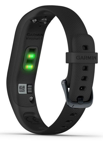 Brățară pentru fitness Garmin Vivosmart 4 Midnight L with Black Band